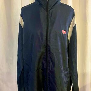 Sports‎ Illustrated Swim Blue and White Windbreaker